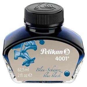 大瓶62.5ML德国Pelikan百利金4001非碳素墨水彩墨不堵笔墨水