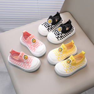 回力春季新款儿童飞织网布鞋幼儿园宝宝童鞋1-3岁男童女童卡通耐