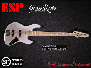 ESP Grassroots G-AMAZE-FM 系列4弦 草根主动电路电贝斯贝司bass