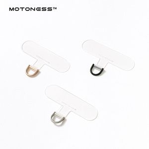 motoness透明TPU手机挂绳夹片高端精致超薄垫片结实耐用贴片防丢