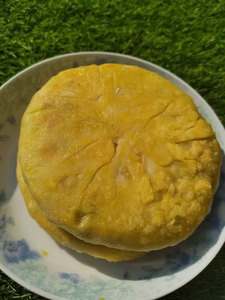 蔬菜饼纯手工缸豆饼雪菜饼速食早餐饼