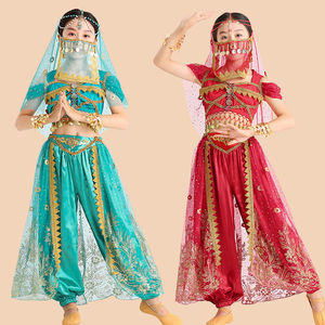 西游记玉兔精服装儿童印度舞蹈服六一儿童节表演服cos玉兔精衣服