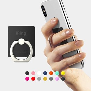 韩国原装iRing经典款简约磨砂指环扣粘贴指环手机支架通用手指扣
