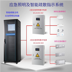 凯雷德消防应急照明集中电源A型配电箱300W-1KVA灯具控制分配电箱