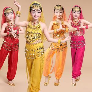 儿童印度舞演出服少儿肚皮舞服装六一舞蹈套装新疆舞幼儿园