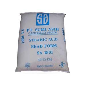 印尼硬脂酸SA1801橡塑增塑剂十八酸棕榈油油酸1801硬脂酸