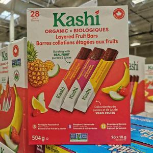 加拿大直邮 Kashi有机水果条多种口味单独包装504g