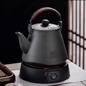 吉谷TA0609电热水壶黑色多功能泡茶专用恒温智能热水壶