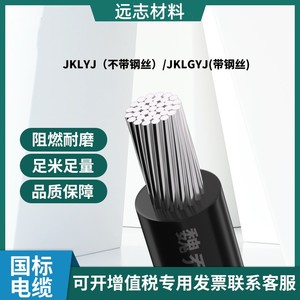 国标JKLYJ单芯架空绝缘光伏导线10kv高压JKLYG钢芯铝绞线1KV 铝线