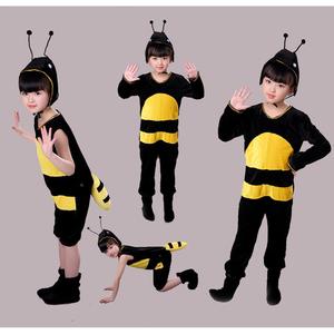 六一儿童小蚂蚁表演服装幼儿园课本剧动物演出服蚂蚁过河舞蹈服装
