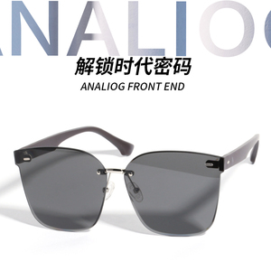 ANALIOG FRONT END偏光太阳眼镜网红墨镜防紫外线无框新款百搭