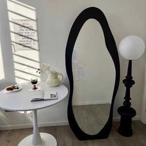 浴室镜法式复古定制智能卫浴化妆镜玄关背面墙面壁挂异形装饰镜子