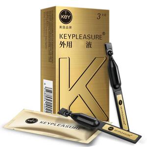 KEY新品男士外用液3支装0.3ml 成人房事液性情趣用品