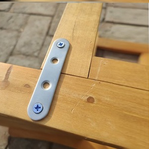 角码木板固定卡扣90度直角片链接件器角马三角不锈钢角铁带孔柜子