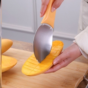 多功能芒果取肉器切芒果粒水果捞工具削剥皮分离器芒果挖勺取肉勺