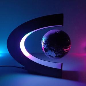 自地转磁浮球仪办公桌装饰摆件创意解压悬生黑科技磁浮地球感日礼