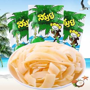 泰国原装进口绿苏梅椰子片40g*10包香脆浓香椰子脆片网红休闲零食