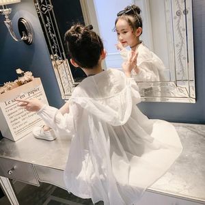 巴拉巴拉韩系童装女童防晒衣女学生夏装2024新款儿童超薄外套韩版