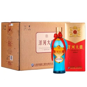 洋河大曲新天蓝42度500ml*6瓶浓香型白酒正品整箱装纯粮酒_阿里巴巴找