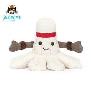 英国Jellycat2024新品趣味运动羽毛球玩偶安抚毛绒玩具送礼物公仔