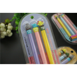 。韩版仙人掌可爱小清新钢笔男女糖果色粉色笔杆小学生练字墨囊钢