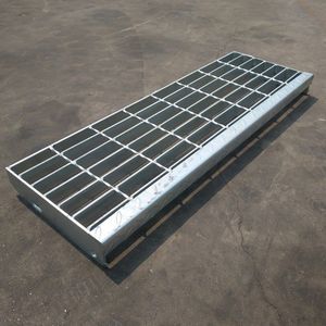 热镀锌钢格栅不锈钢格板定制排水沟盖板篦子网格板平台楼梯踏步