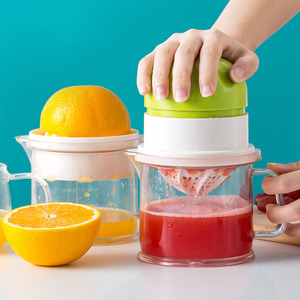手动炸汁榨汁机家用网红石榴压汁器橙子榨汁水果手压汁机小型便携