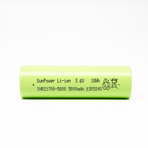 长虹三杰 高倍率圆柱锂离子电芯 INR21700-5000(50SE) 锂电池