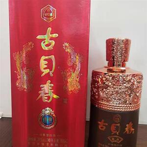 古贝春酒德禄38度500ml*6瓶浓香型白酒整箱更优惠