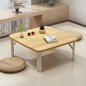 折叠小方桌家用小桌子简易吃饭桌炕桌地毯桌榻榻米床上书桌电脑桌