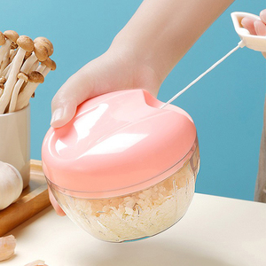 迷你捣蒜泥神器家用压蒜泥机小型手动拉蒜蓉器打蒜末切大蒜搅碎机