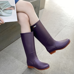 雨鞋女款时尚外穿长筒胶鞋厨房防滑水鞋2022新款夏季洗车工作雨靴