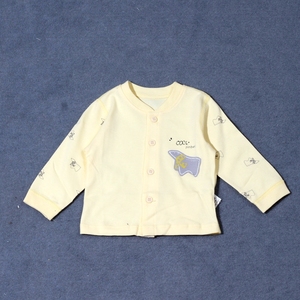品牌津贝童装撤柜处理婴儿66-80春秋棉宝宝长袖开衫上衣226011-1