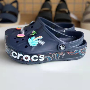 cross男洞洞鞋卡洛池速干沙滩鞋女鞋户外贝雅情侣卡骆班透气凉鞋