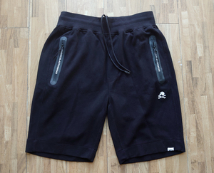 暗黑潮牌 nbhd izzue 联名款 男士短裤 最后一件