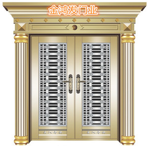 不锈钢四开门大门