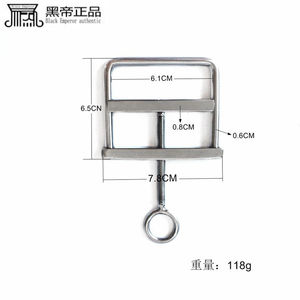 65yvruoqinxian淘宝sm情趣不锈钢阴囊夹板挤压器刑具刺激固定夹具