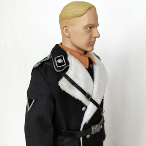 {二手} 3r 1比6 兵人散件 黑色大衣 骷髅部队配28cm人偶200712