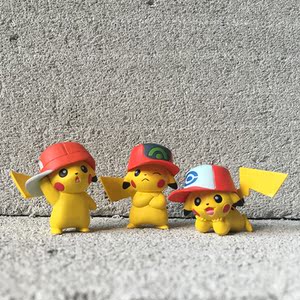 精灵宝可梦pc小智帽子皮卡丘pikachu album collection扭蛋