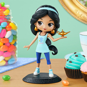 日版现货眼镜厂qposket迪士尼公主茉莉睡衣无敌破坏王手办景品