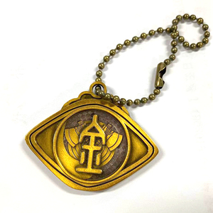 【猫十七】画江湖之侠岚牒两仪侠岚碟金木水火土古金金属挂件现货