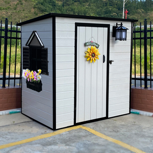 户外花园家用工具房室外杂物间楼顶临时设备房子组装简易活动板房