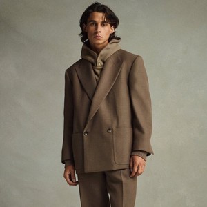 fear of god fog第七季主线复古羊毛宽松西服外套jerry同款西装男