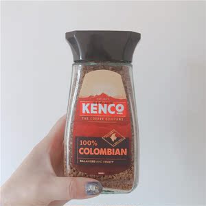 colombian,Kuwait 英国进口kenco哥伦比亚colombian加阿拉比卡速溶黑咖啡粉 100g