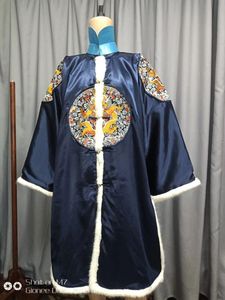 清朝均码黑色大臣服王爷服古代官服侍卫服装僵尸服延禧攻略冬装