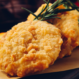 劲脆鸡腿堡门店专用商用鸡排清真汉堡鸡肉汉堡食材鸡肉圆饼12片