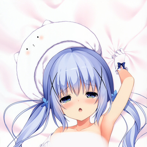 南無三 请问您今天要来点兔子吗 香风智乃 kafuu chino 等身抱枕