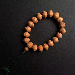 小天使凤眼菩提手串 带角恶魔天使大龙眼菩提子佛珠念珠