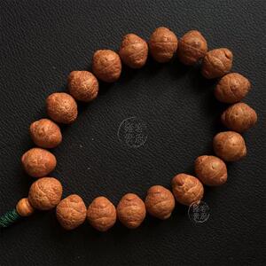 雍容贵府尼泊尔红皮天使凤眼菩提手串 佛珠恶魔龙眼菩提子男女