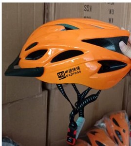 夏季圆通申通中通百世快递员头盔安全帽子骑手装备电动车头盔